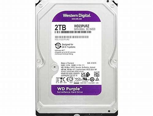 DISCO DURO DAHUA - WESTERN DIGITAL 2TB - REF. GEN-DISCODU-0227