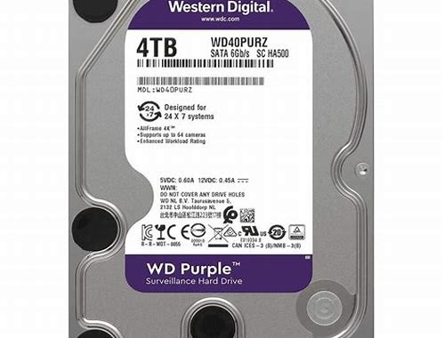 DISCO DURO DAHUA - WESTERN DIGITAL 4TB